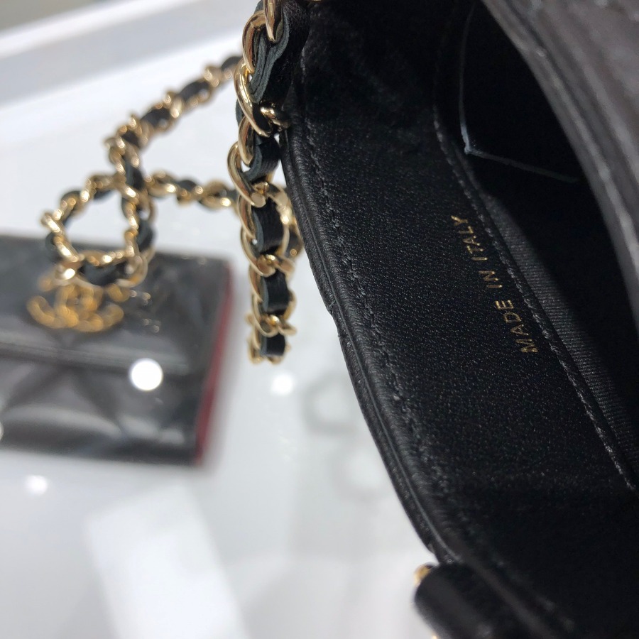 chanel 19 phone case with chain, CHANEL