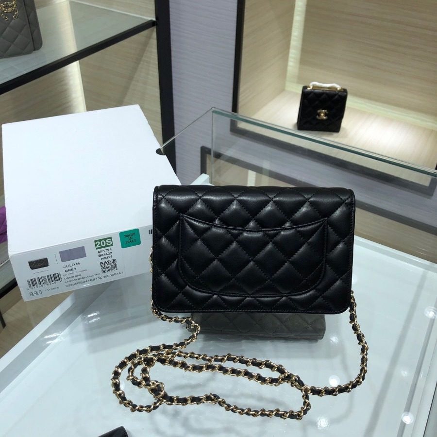 wallet on chain, CHANEL SMALL LEATHER GOODS