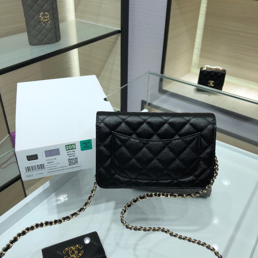 wallet on chain, CHANEL SMALL LEATHER GOODS