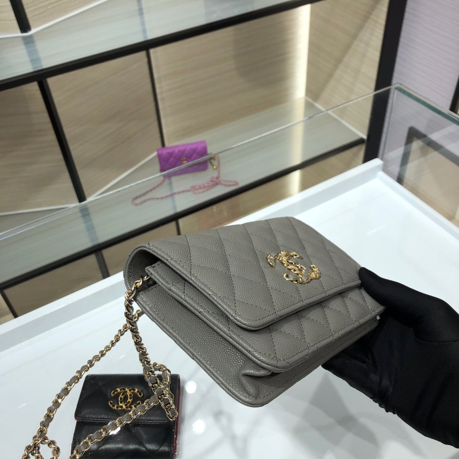 wallet on chain, CHANEL SMALL LEATHER GOODS