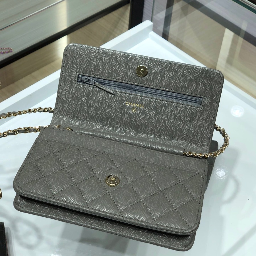 wallet on chain, CHANEL SMALL LEATHER GOODS