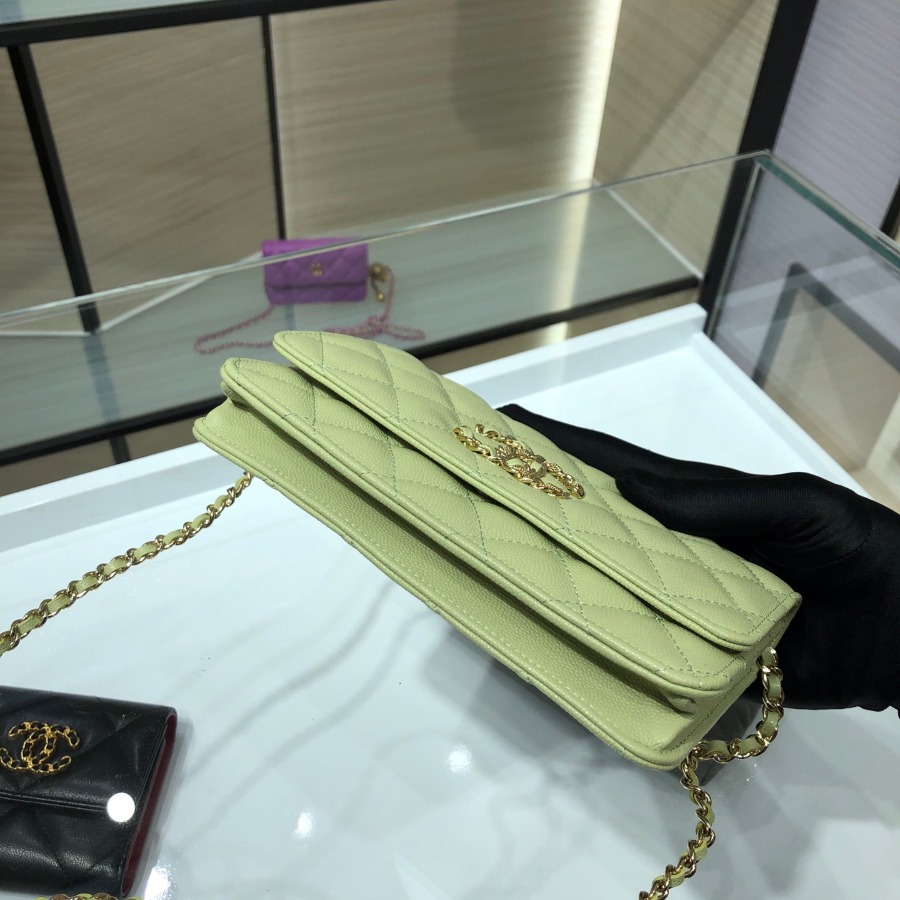 wallet on chain, CHANEL SMALL LEATHER GOODS