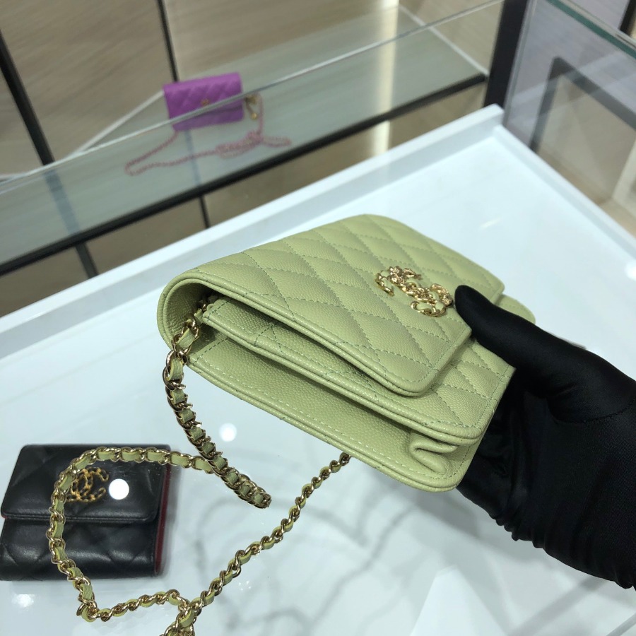 wallet on chain, CHANEL SMALL LEATHER GOODS