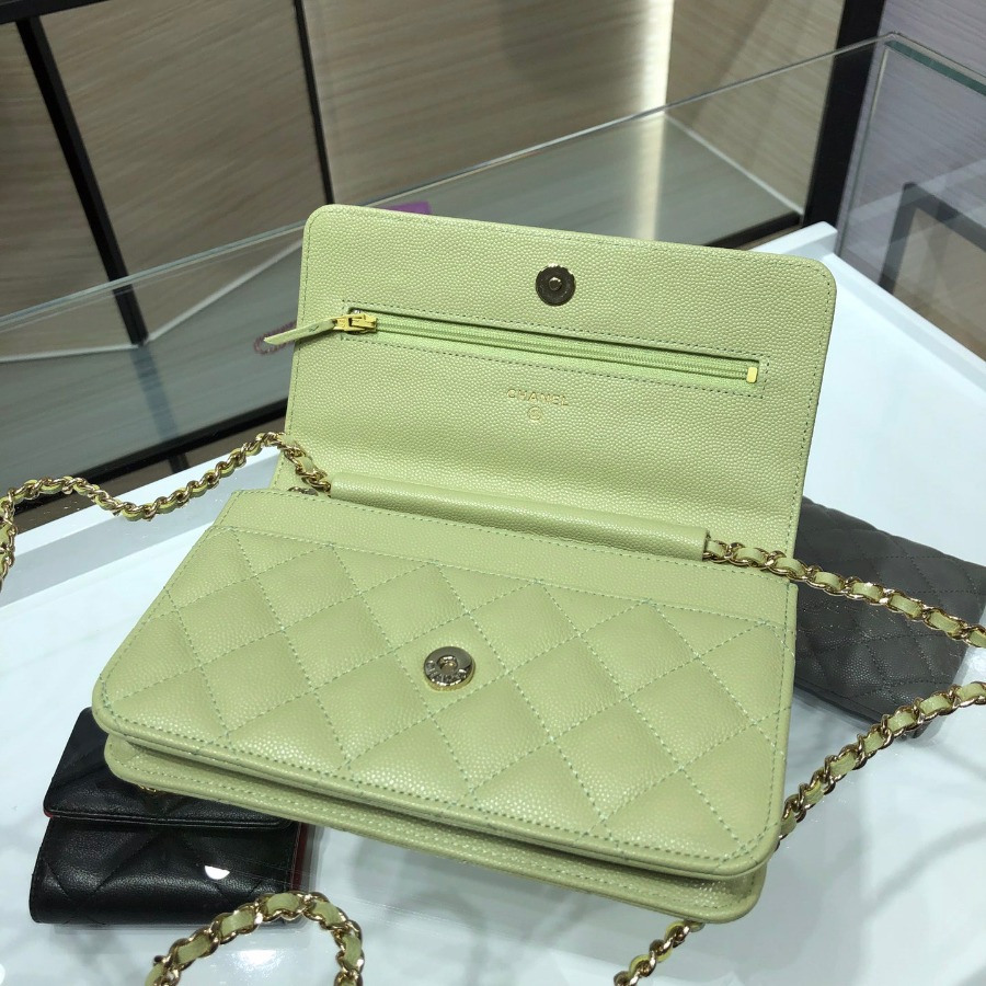 wallet on chain, CHANEL SMALL LEATHER GOODS