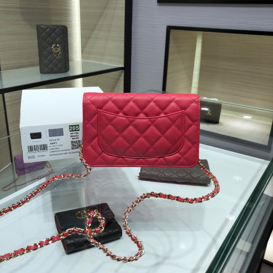wallet on chain, CHANEL SMALL LEATHER GOODS