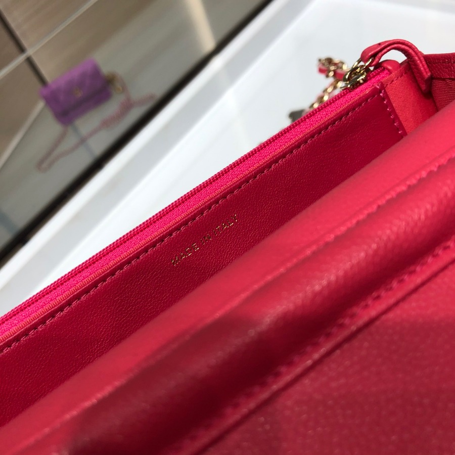 wallet on chain, CHANEL SMALL LEATHER GOODS