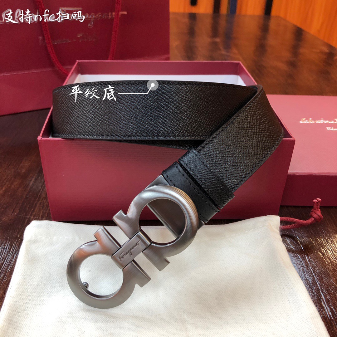 REVERSIBLE AND ADJUSTABLE GANCINI BELT, Salvatore Ferragamo