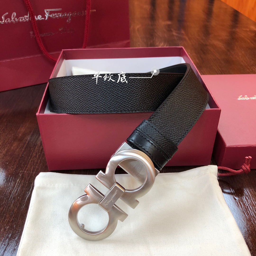 REVERSIBLE AND ADJUSTABLE GANCINI BELT, Salvatore Ferragamo