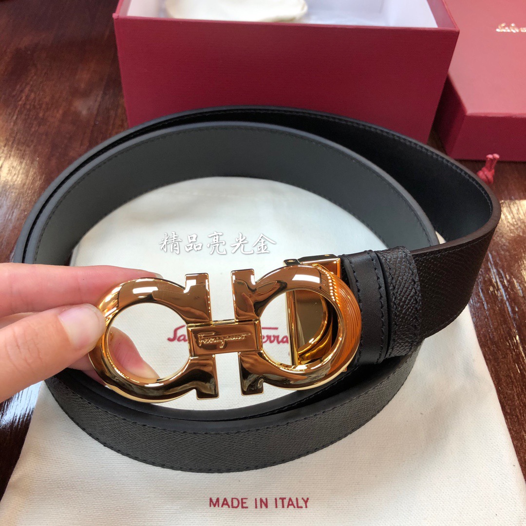 REVERSIBLE AND ADJUSTABLE GANCINI BELT, Salvatore Ferragamo