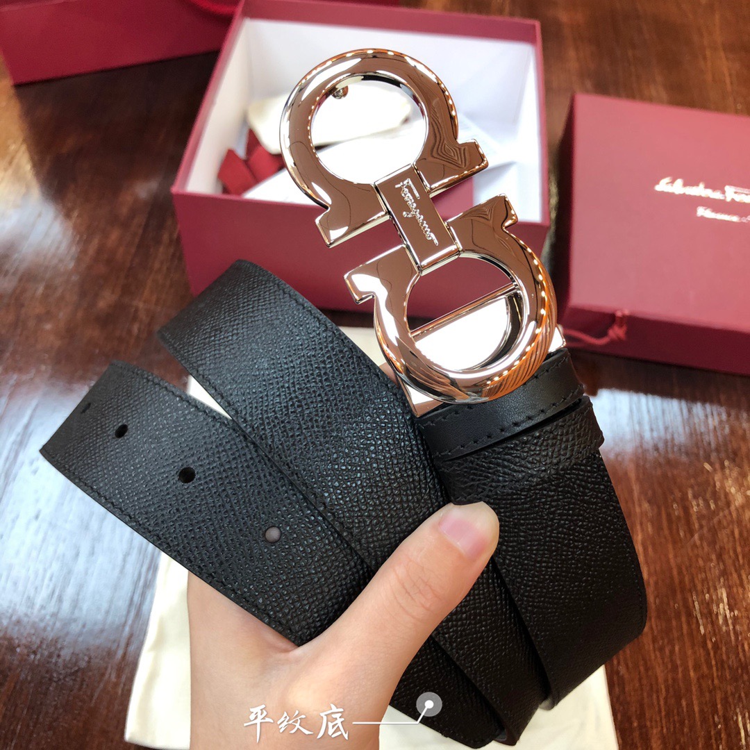 REVERSIBLE AND ADJUSTABLE GANCINI BELT, Salvatore Ferragamo