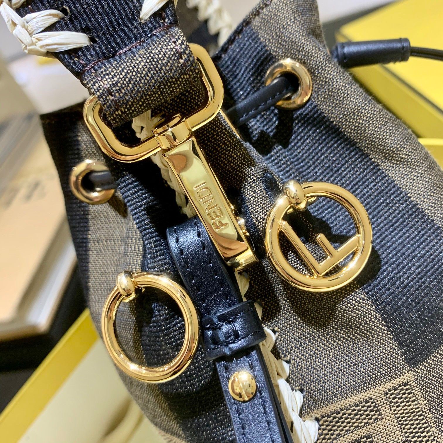 MON TRESOR, Fendi Mini bag in canvas