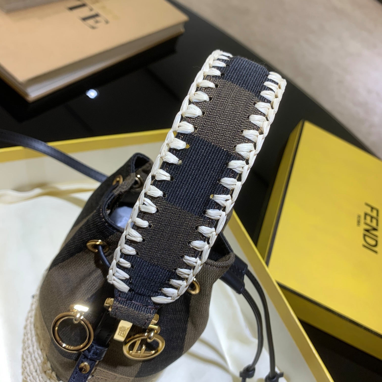 MON TRESOR, Fendi Mini bag in canvas
