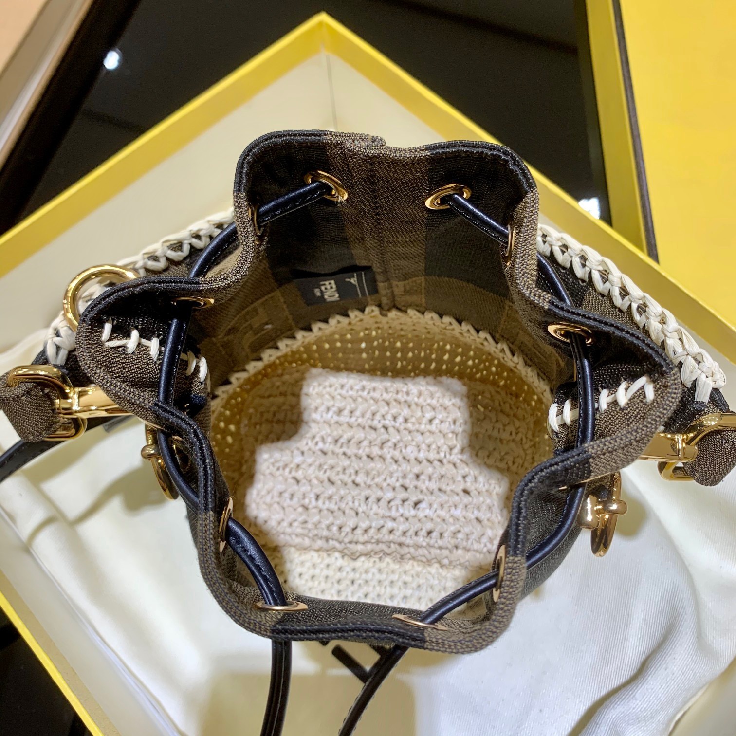 MON TRESOR, Fendi Mini bag in canvas