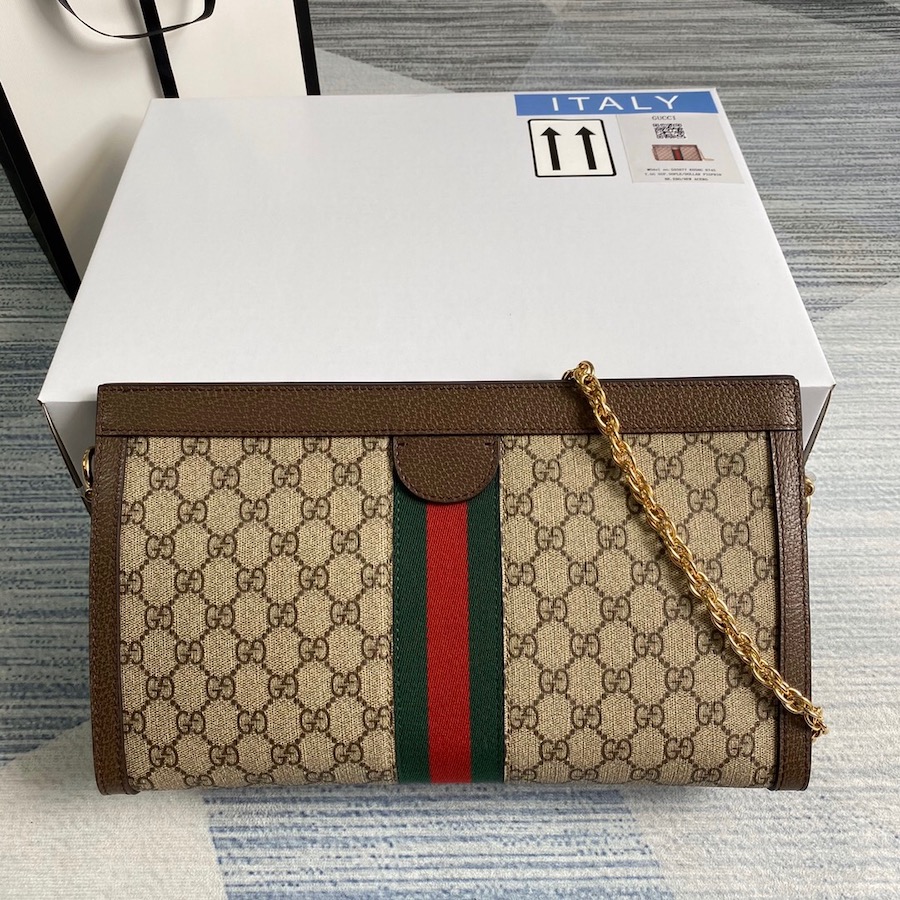 503876, GUCCI Ophidia GG medium shoulder bag