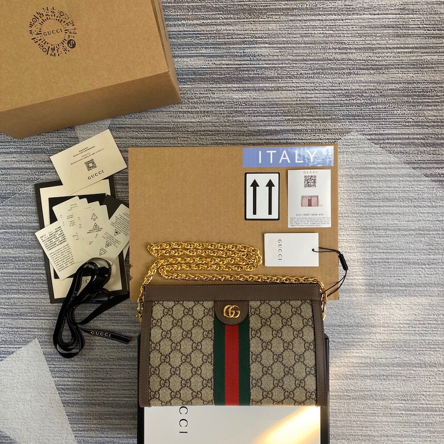 GUCCI, Ophidia GG small shoulder bag, 503877