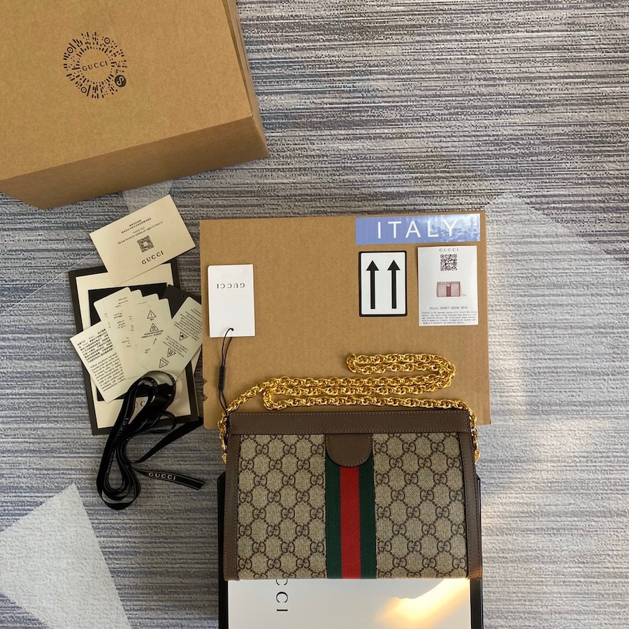 GUCCI, Ophidia GG small shoulder bag, 503877