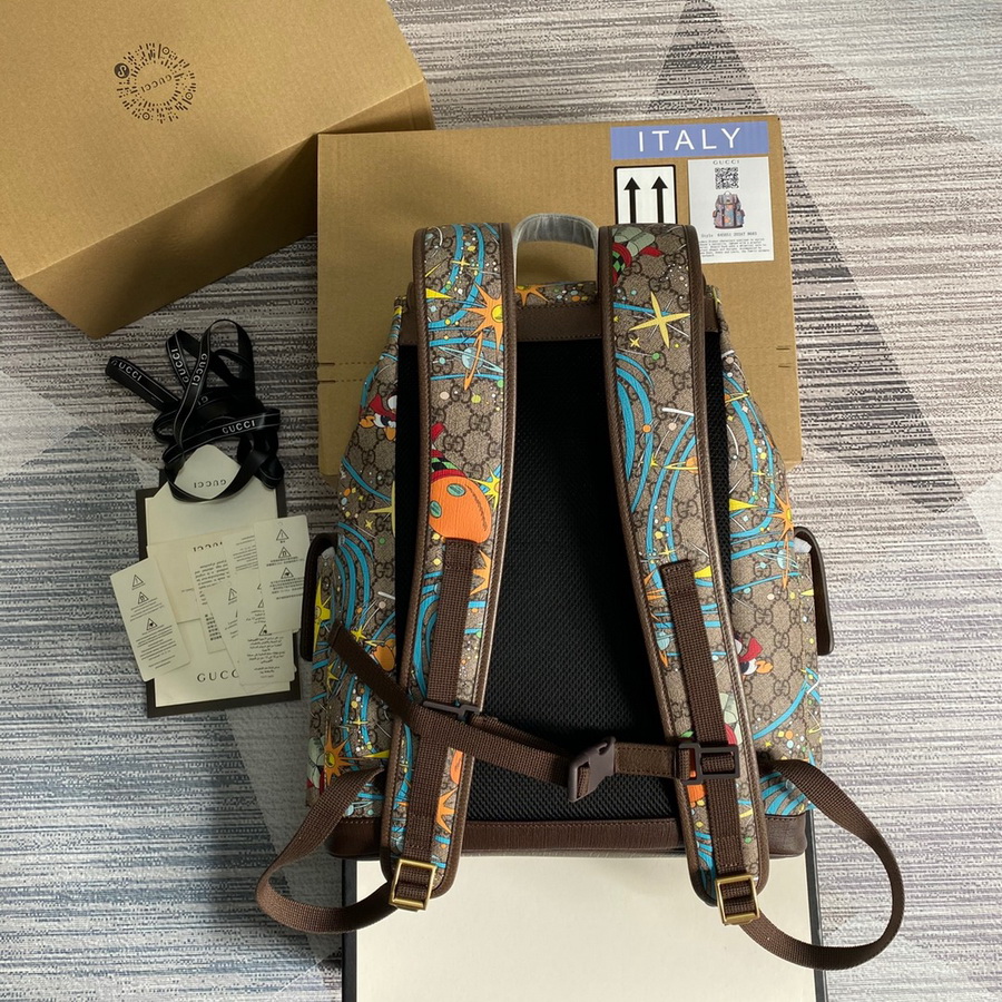 645051 Disney x Gucci Donald Duck medium backpack