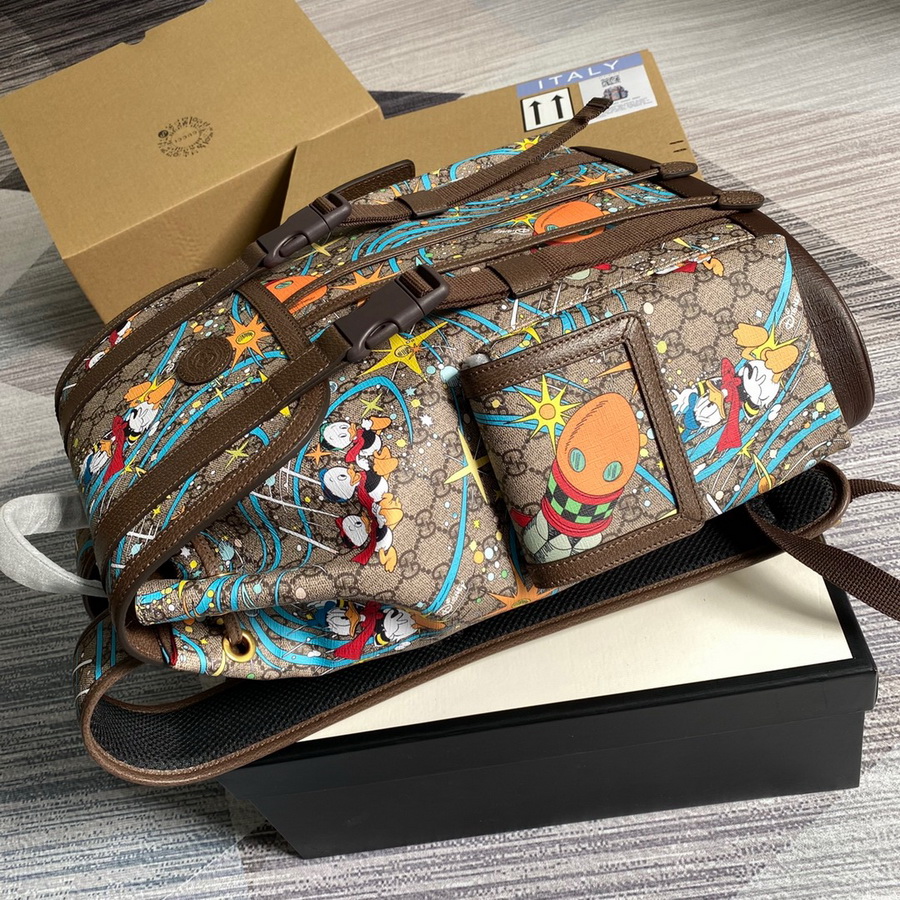 645051 Disney x Gucci Donald Duck medium backpack