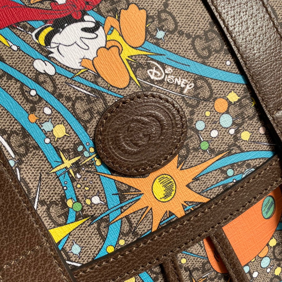 645051 Disney x Gucci Donald Duck medium backpack