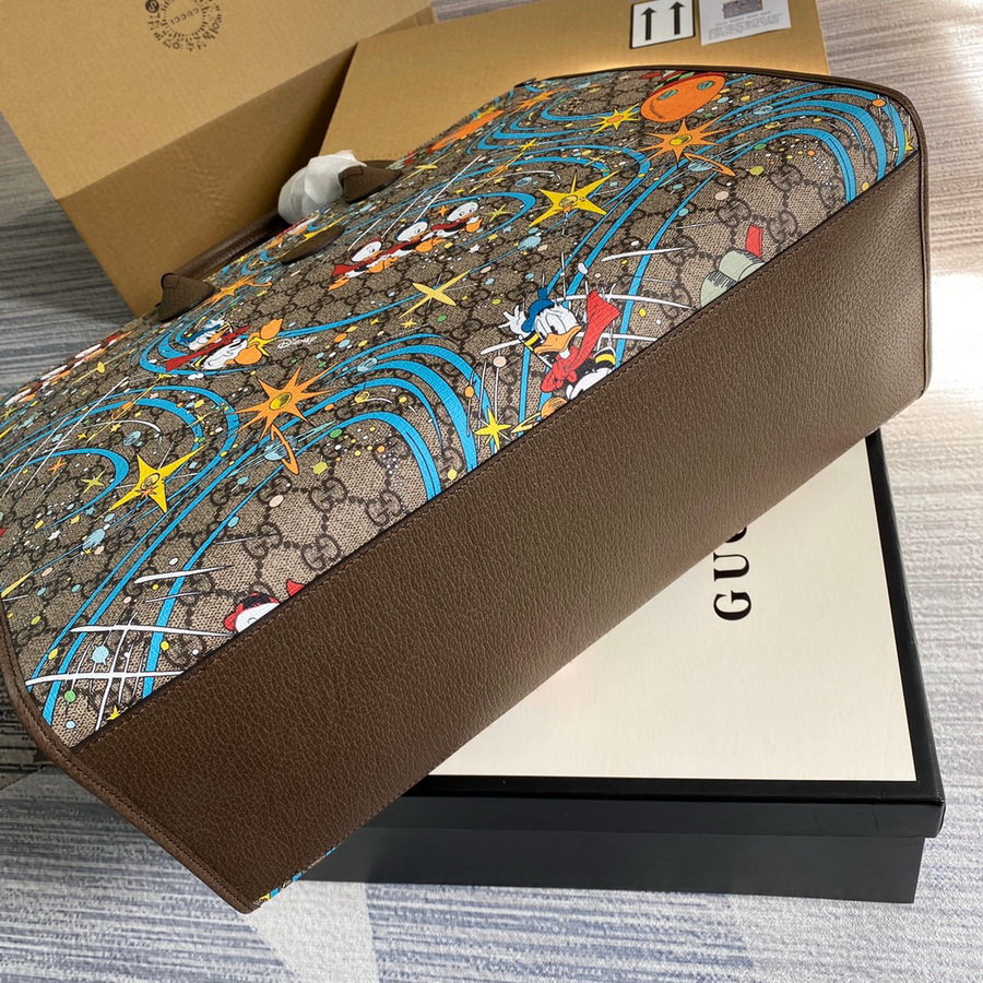 650037 Disney x Gucci Donald Duck tote bag