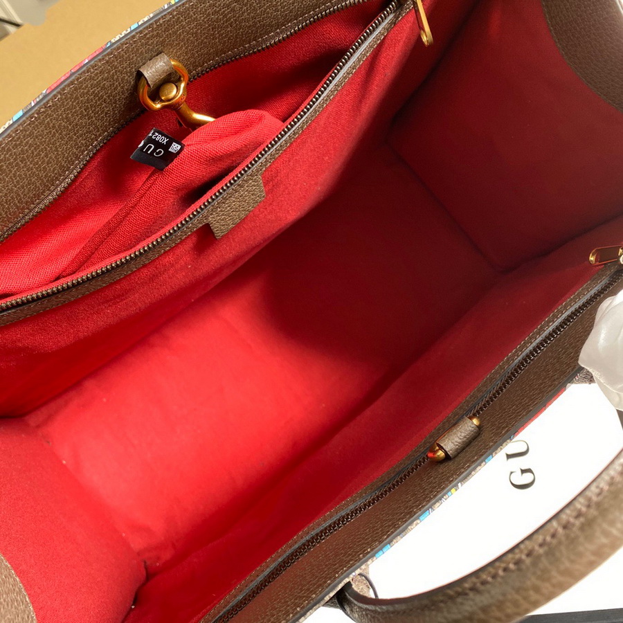 650037 Disney x Gucci Donald Duck tote bag