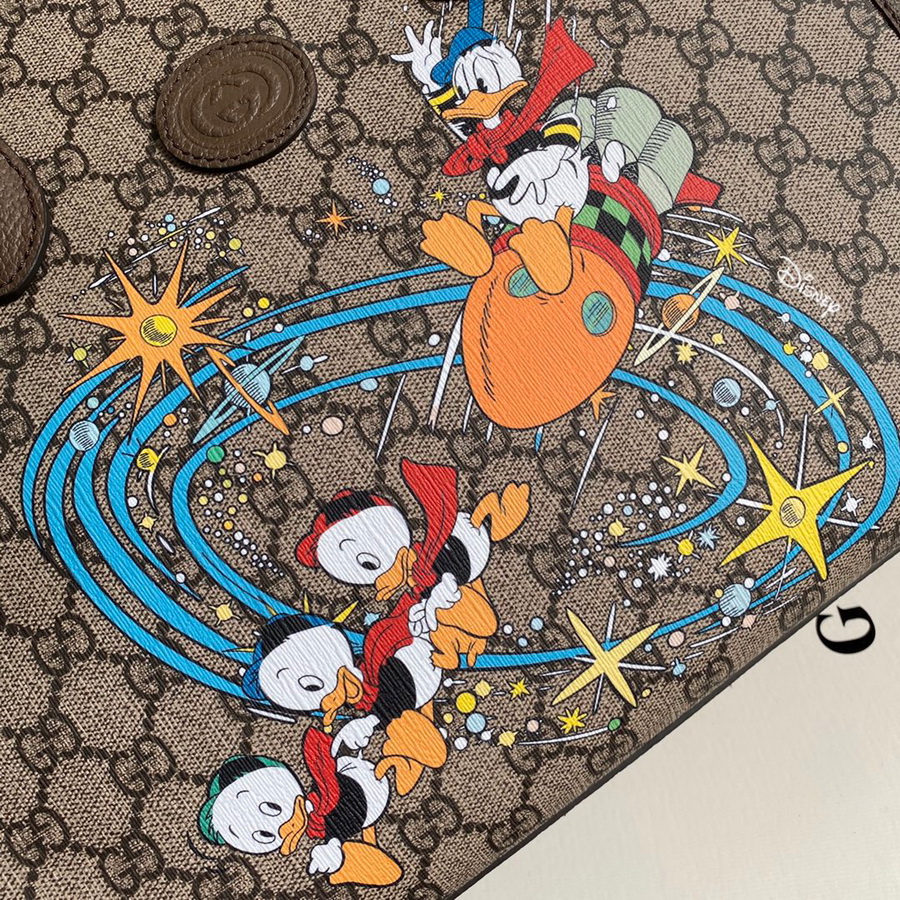 648134 Disney x Gucci Donald Duck tote bag