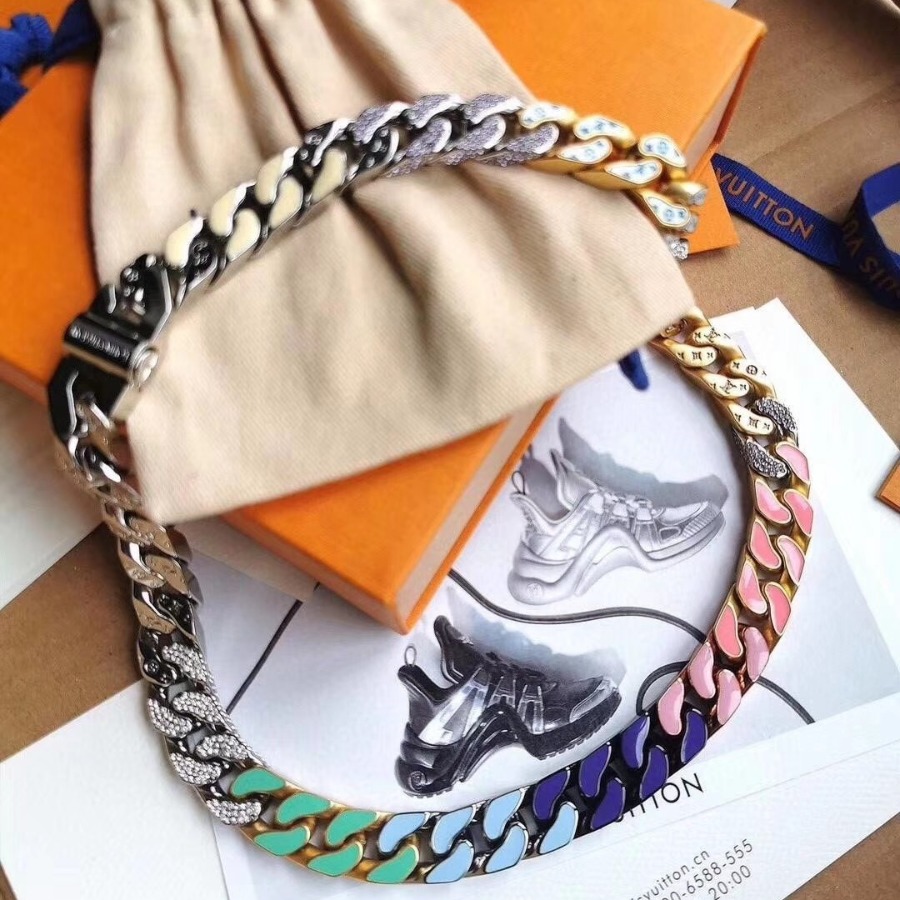 Necklaces, Louis Vuitton LV