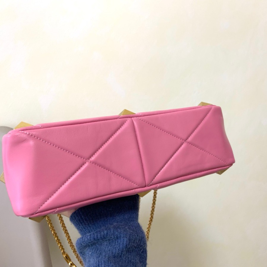 LARGE ROMAN STUD THE SHOULDER BAG IN NAPPA WITH CHAIN,  Valentino bag
