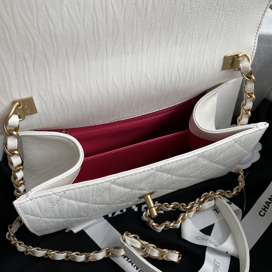 AS2478 mini flap bag with top handle