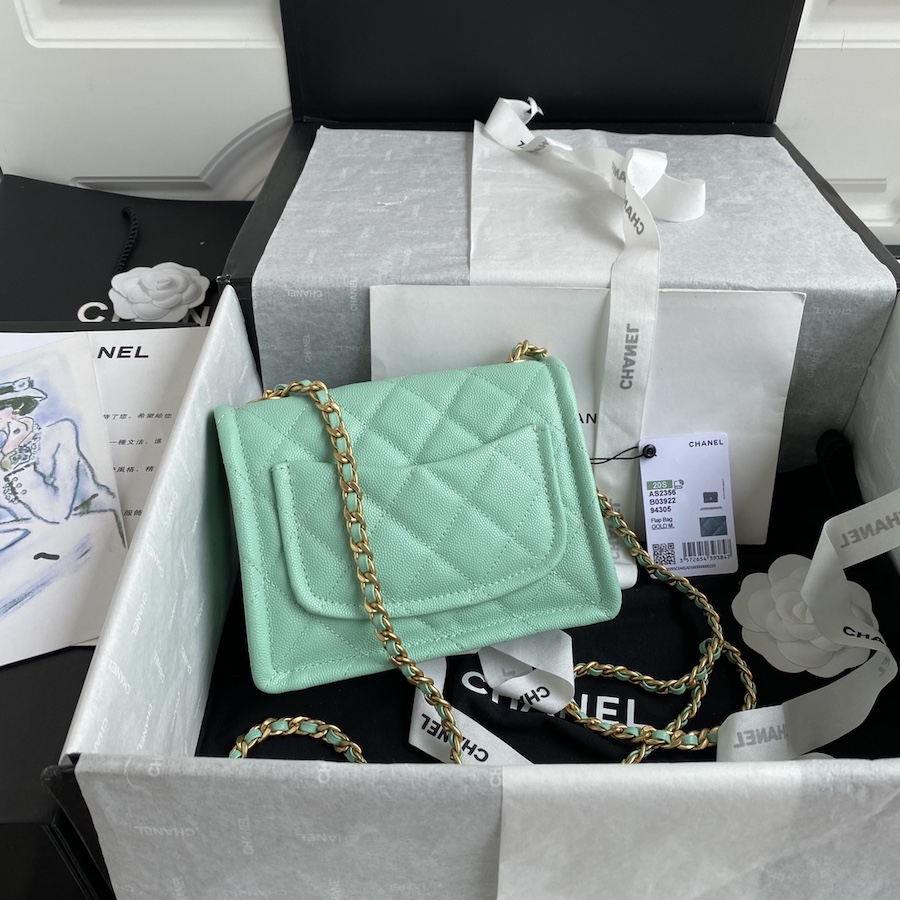 AS2356 small flap bag chanel