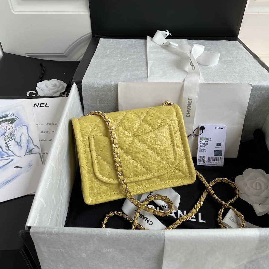 AS2356 small flap bag chanel