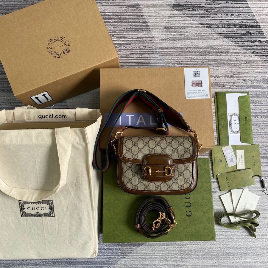 658574 Gucci Horsebit 1955 mini bag, Gucci Crossbody Bags for Women