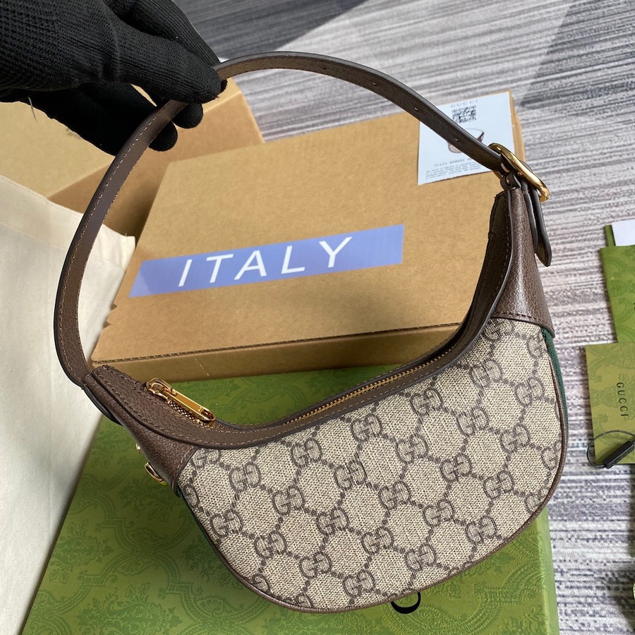 658551  Ophidia GG mini bag, GUCCI Women's Clutches