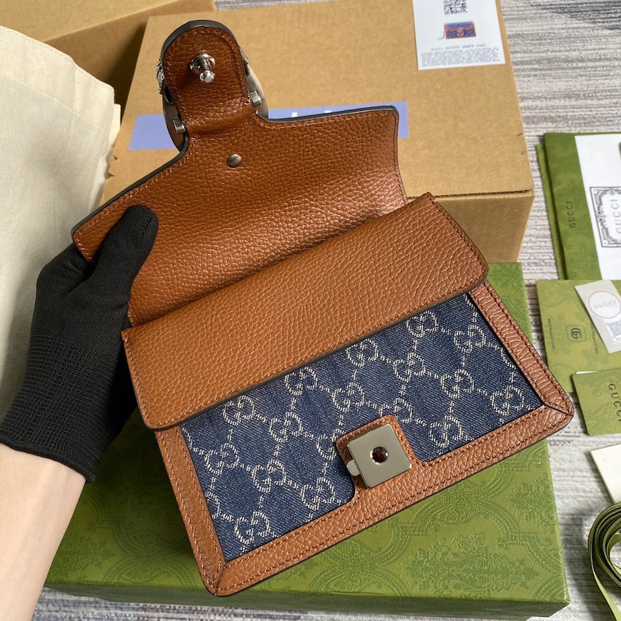 421970 Dionysus GG Supreme mini bag, GUCCI HANDBAG