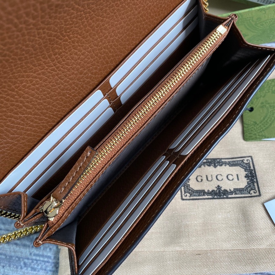 652681 Jackie 1961 chain wallet, Gucci Continental Wallets for Women