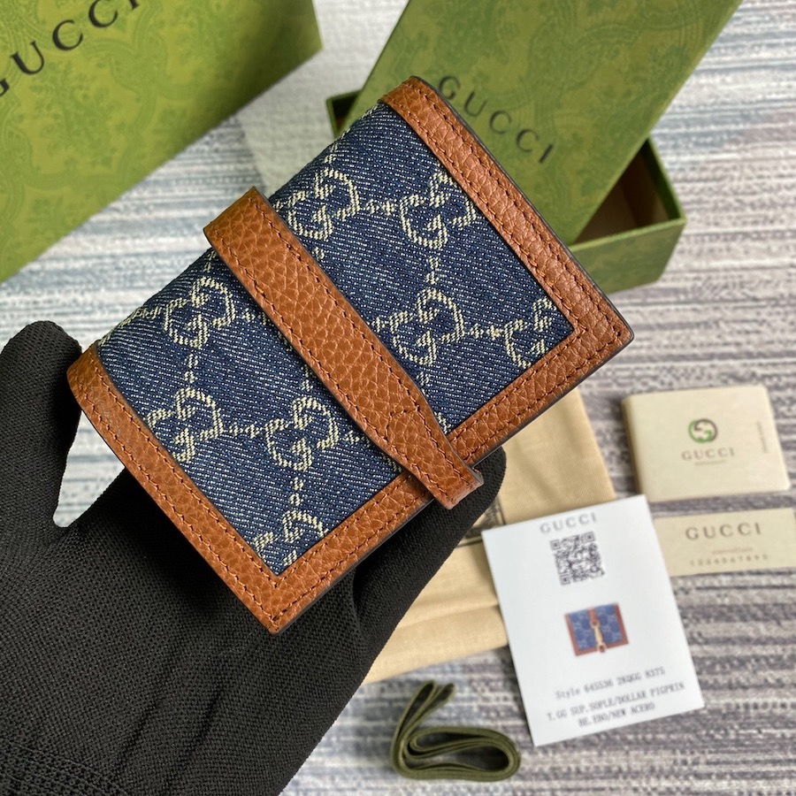 645536 Jackie 1961 card case wallet, gucci Card Holders & Coin Cases for Women