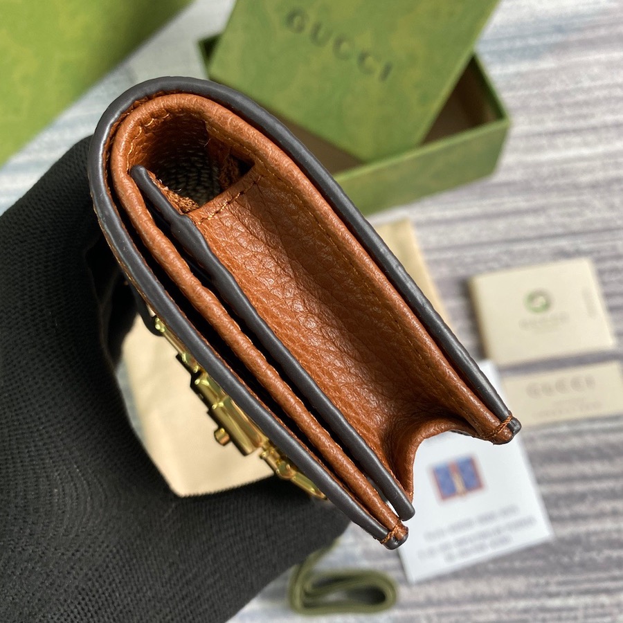 645536 Jackie 1961 card case wallet, gucci Card Holders & Coin Cases for Women