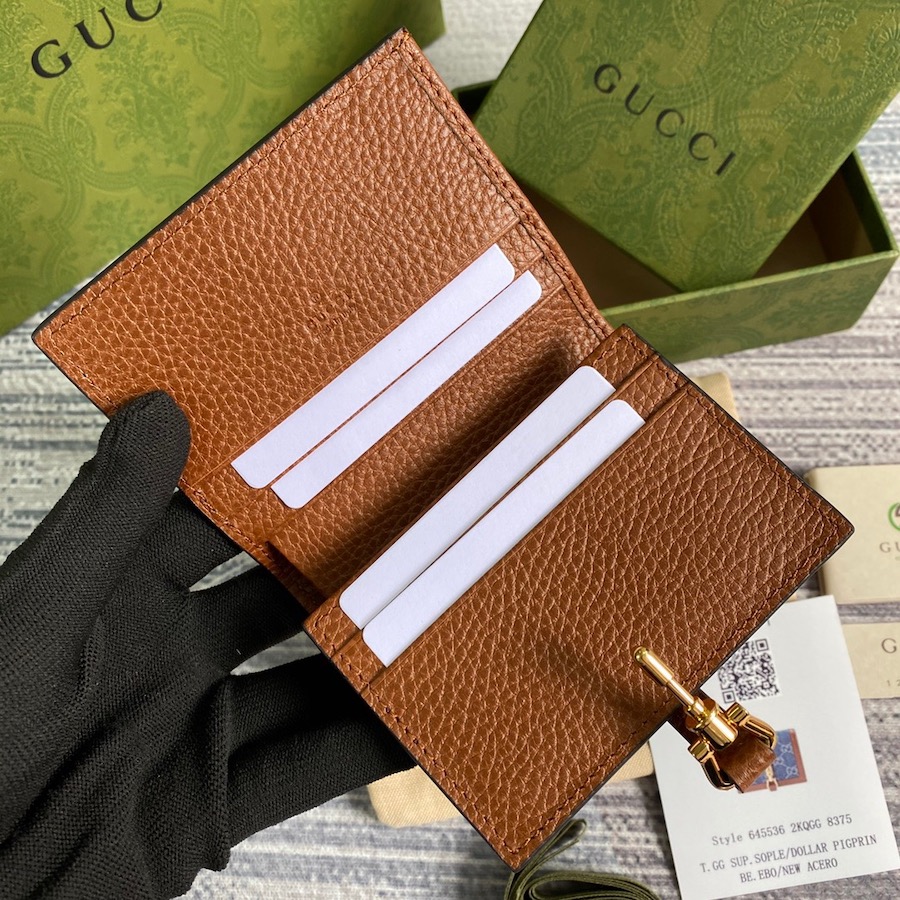 645536 Jackie 1961 card case wallet, gucci Card Holders & Coin Cases for Women