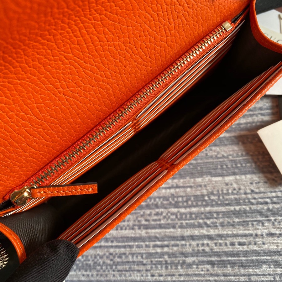 510314 GG Marmont leather mini chain bag, GUCCI