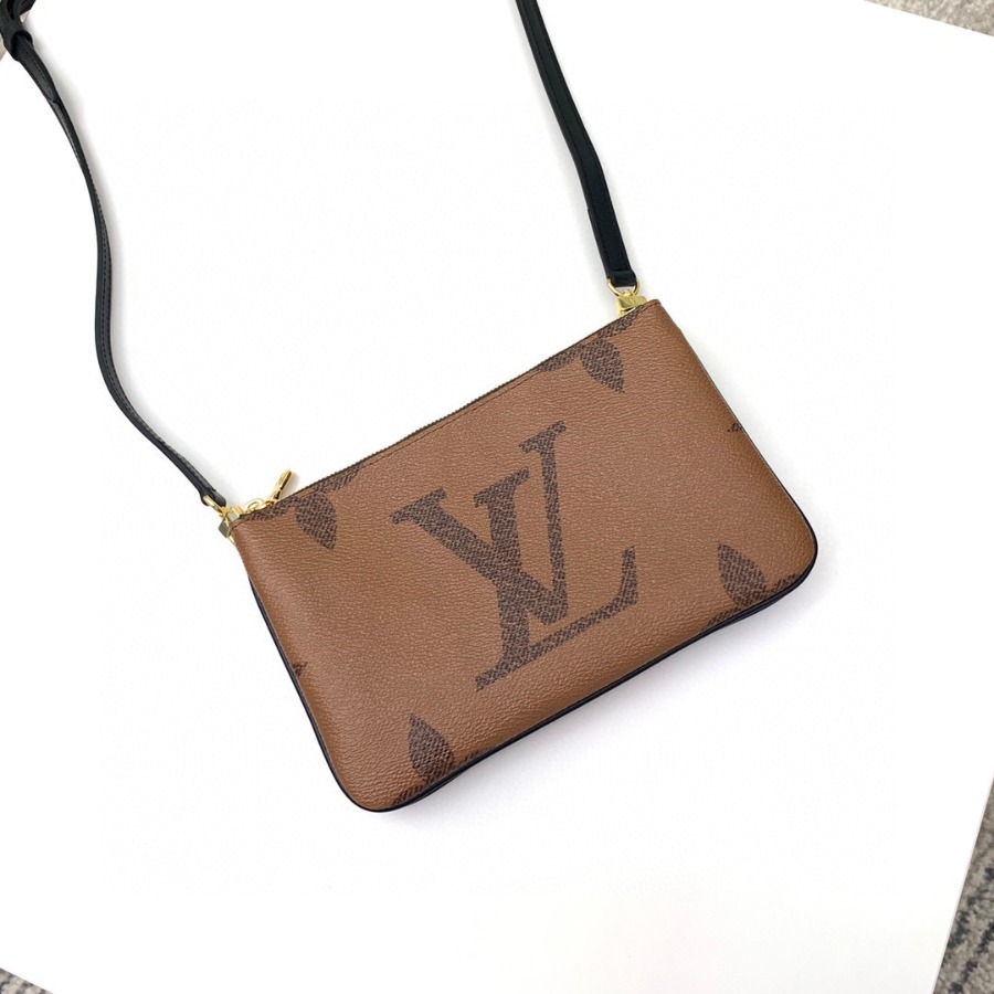 M69203  DOUBLE ZIP POCHETTE