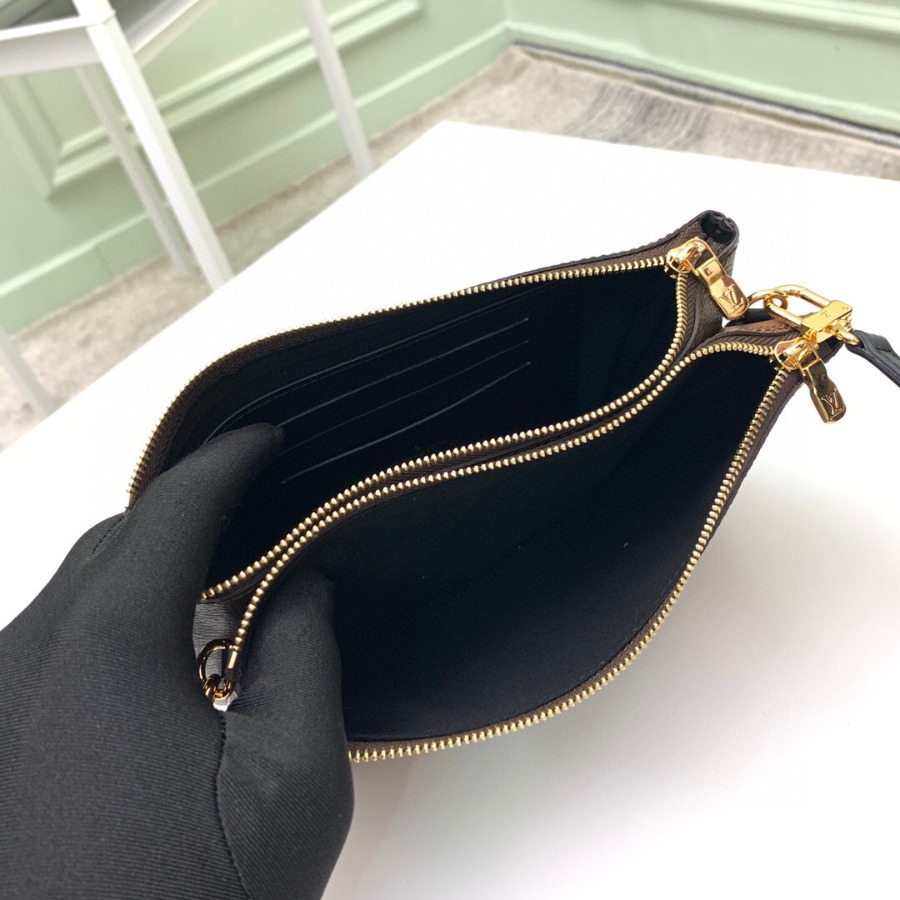 M69203  DOUBLE ZIP POCHETTE