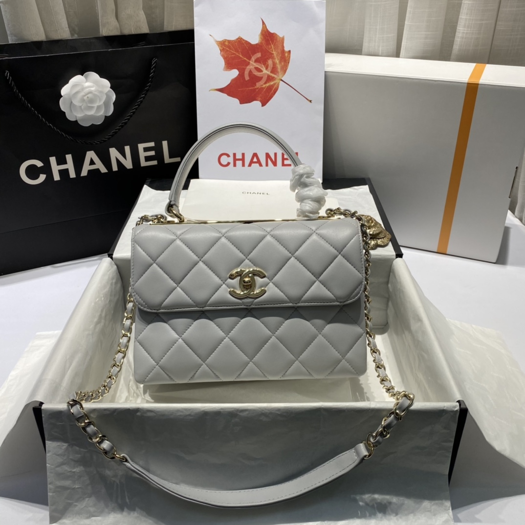 A92236, Small Flap Bag with Top Handle
