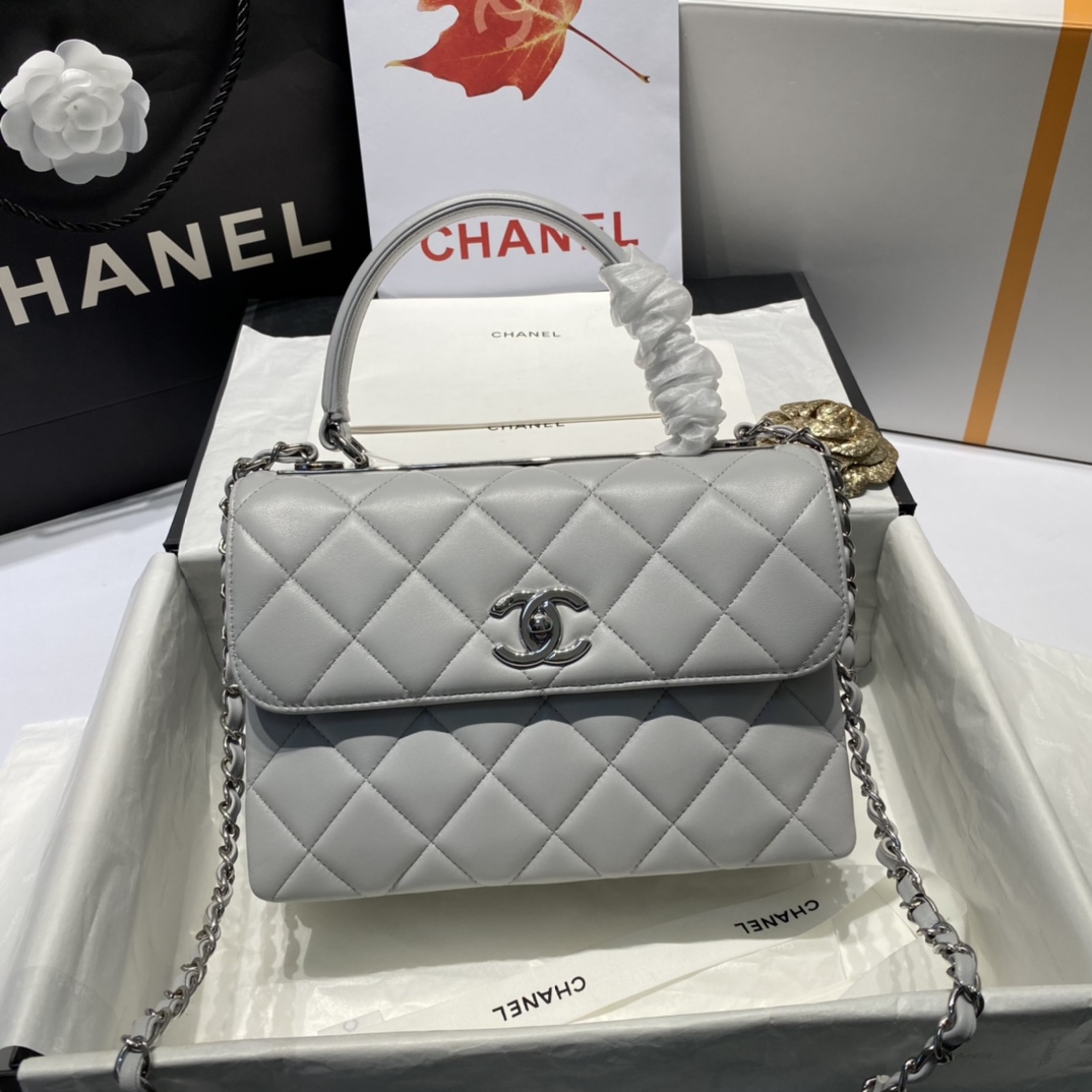A92236, Small Flap Bag with Top Handle