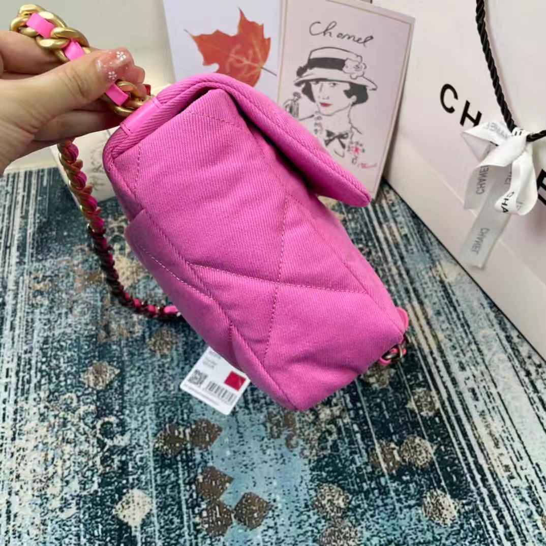 AS1161 chanel 19 large flap bag, CHANEL HANDBAGS