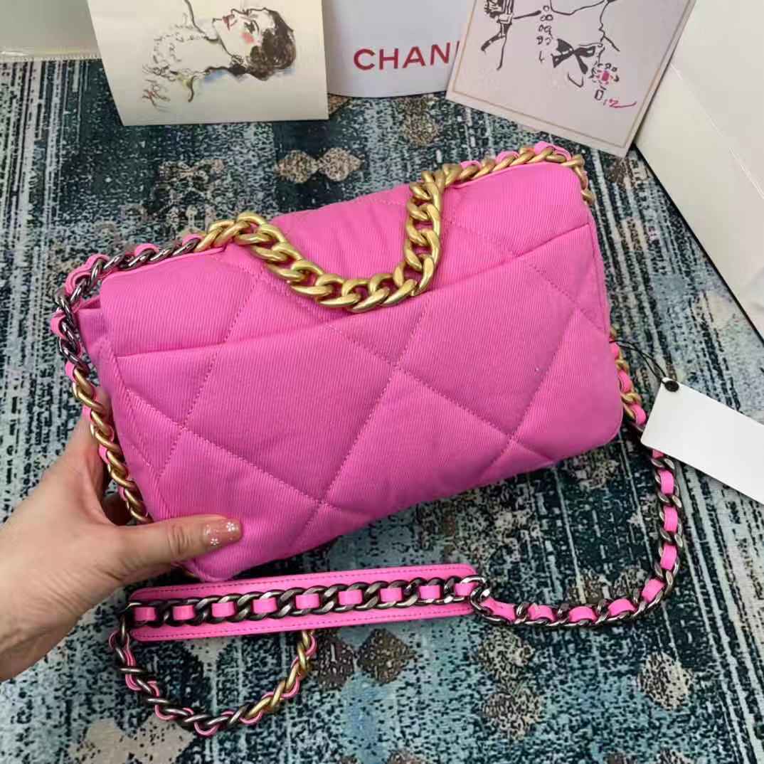 AS1160 chanel 19 small flap bag, CHANEL HANDBAGS