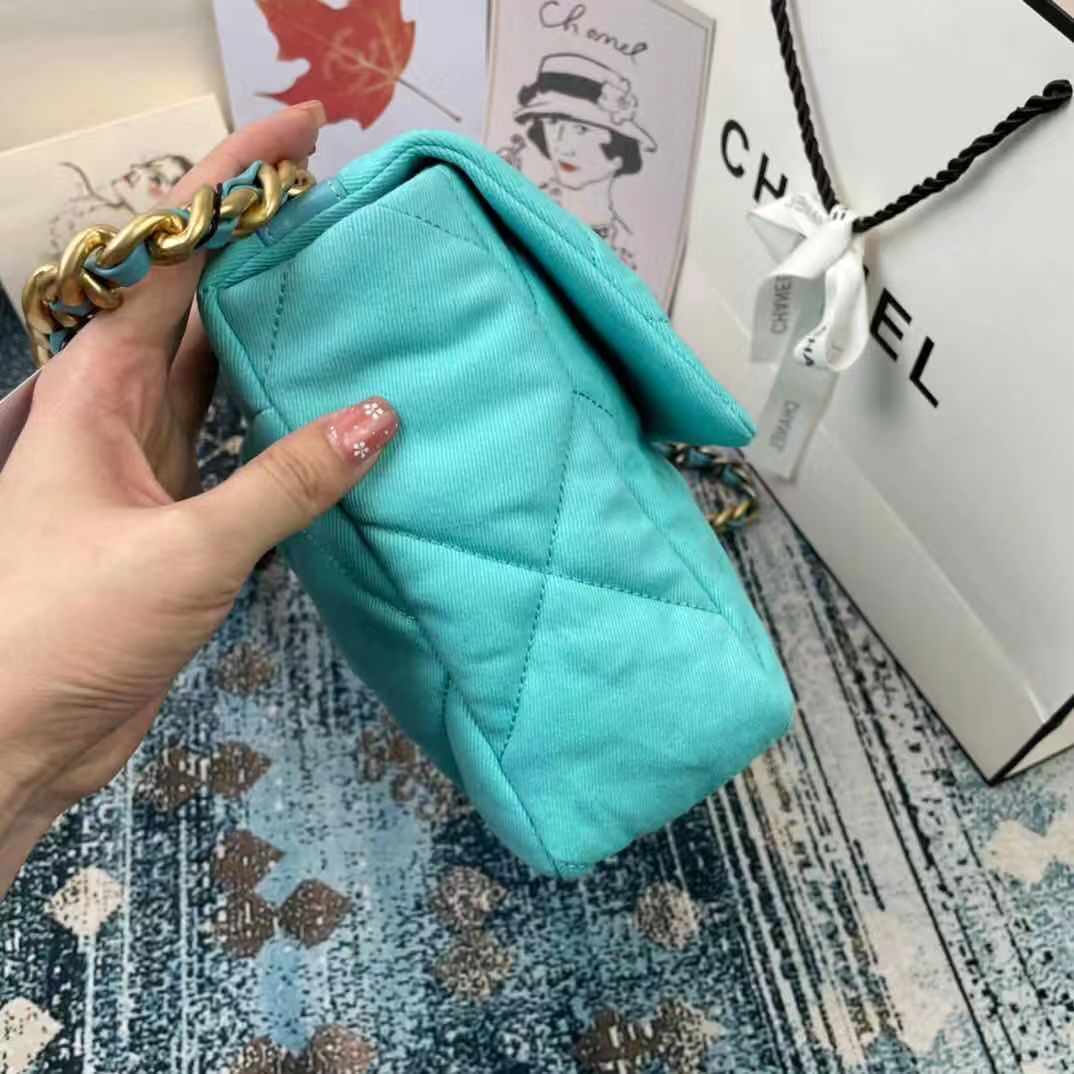 AS1161 chanel 19 large flap bag, CHANEL HANDBAGS