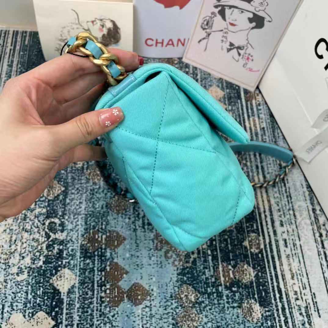AS1160 chanel 19 small flap bag, CHANEL HANDBAGS