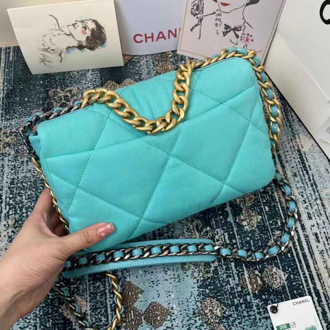 AS1160 chanel 19 small flap bag, CHANEL HANDBAGS