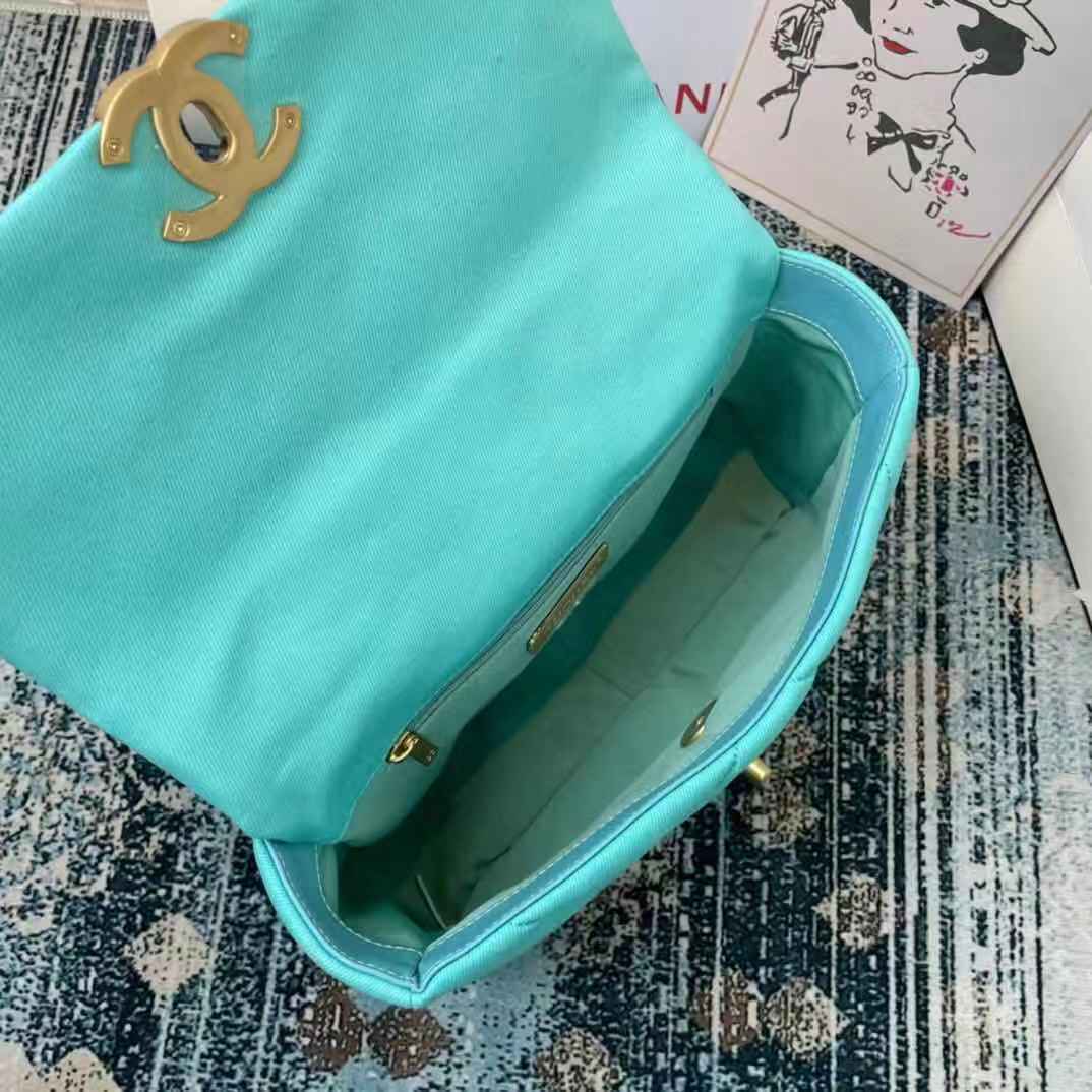 AS1160 chanel 19 small flap bag, CHANEL HANDBAGS