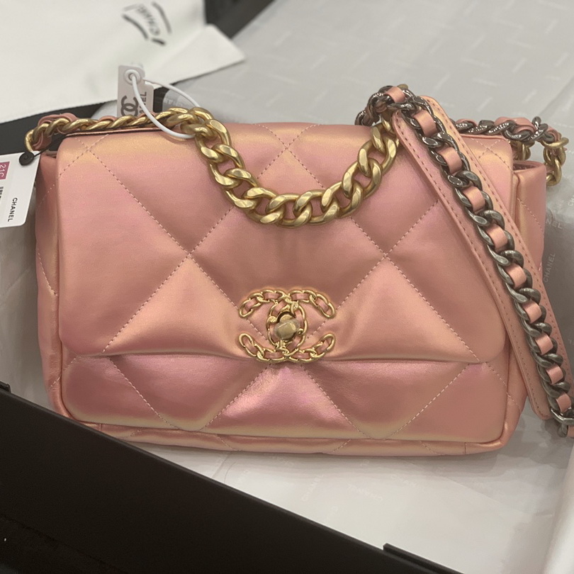 AS1160 chanel 19 small flap bag, CHANEL HANDBAGS